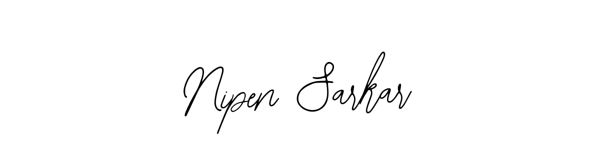 Design your own signature with our free online signature maker. With this signature software, you can create a handwritten (Bearetta-2O07w) signature for name Nipen Sarkar. Nipen Sarkar signature style 12 images and pictures png