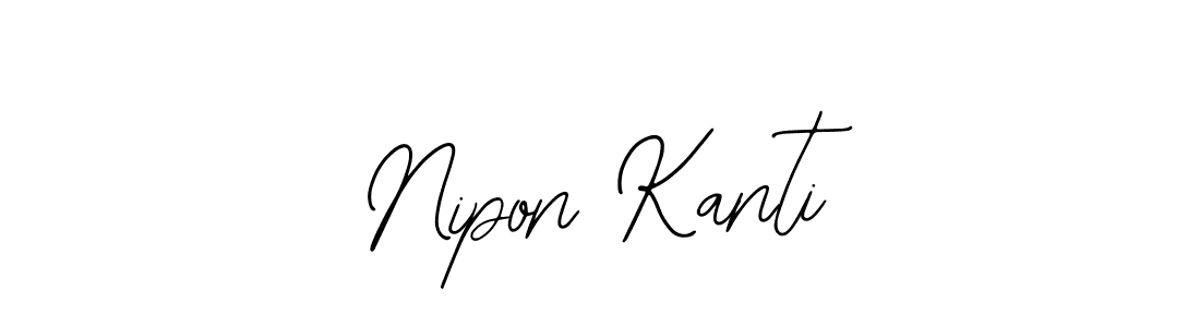 Similarly Bearetta-2O07w is the best handwritten signature design. Signature creator online .You can use it as an online autograph creator for name Nipon Kanti. Nipon Kanti signature style 12 images and pictures png