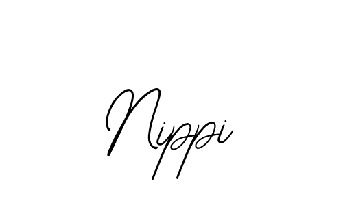 Make a beautiful signature design for name Nippi. With this signature (Bearetta-2O07w) style, you can create a handwritten signature for free. Nippi signature style 12 images and pictures png