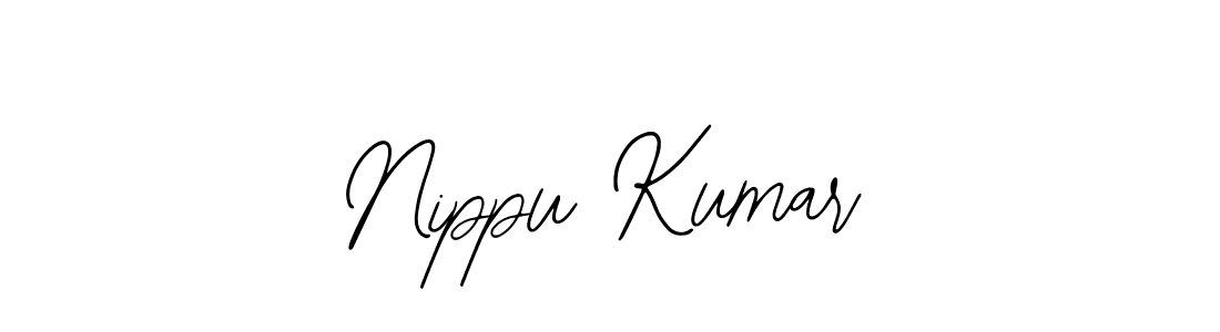 How to make Nippu Kumar signature? Bearetta-2O07w is a professional autograph style. Create handwritten signature for Nippu Kumar name. Nippu Kumar signature style 12 images and pictures png