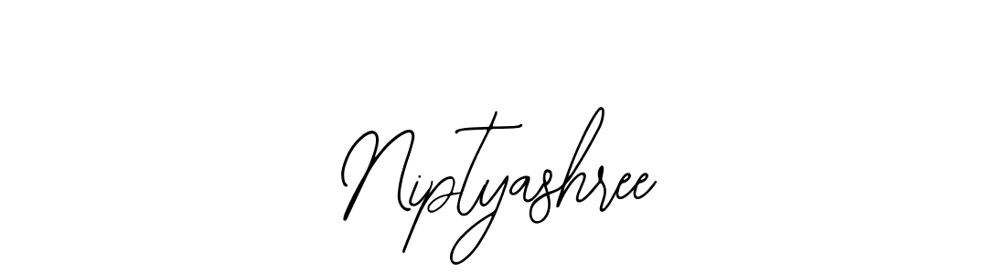 Also we have Niptyashree name is the best signature style. Create professional handwritten signature collection using Bearetta-2O07w autograph style. Niptyashree signature style 12 images and pictures png