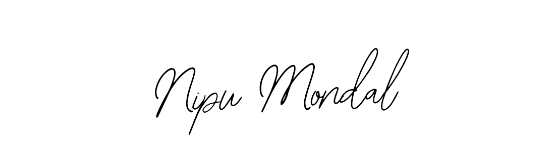 Design your own signature with our free online signature maker. With this signature software, you can create a handwritten (Bearetta-2O07w) signature for name Nipu Mondal. Nipu Mondal signature style 12 images and pictures png