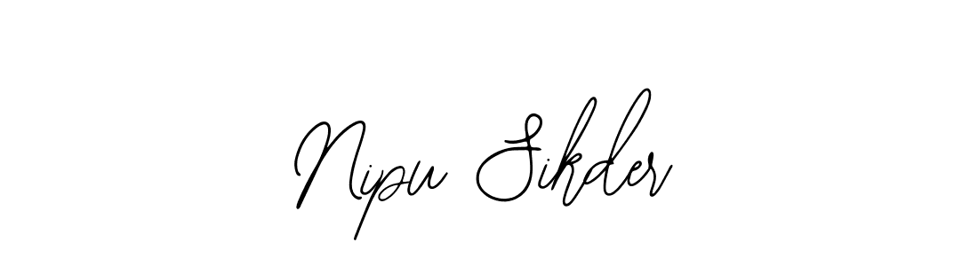 Make a beautiful signature design for name Nipu Sikder. With this signature (Bearetta-2O07w) style, you can create a handwritten signature for free. Nipu Sikder signature style 12 images and pictures png