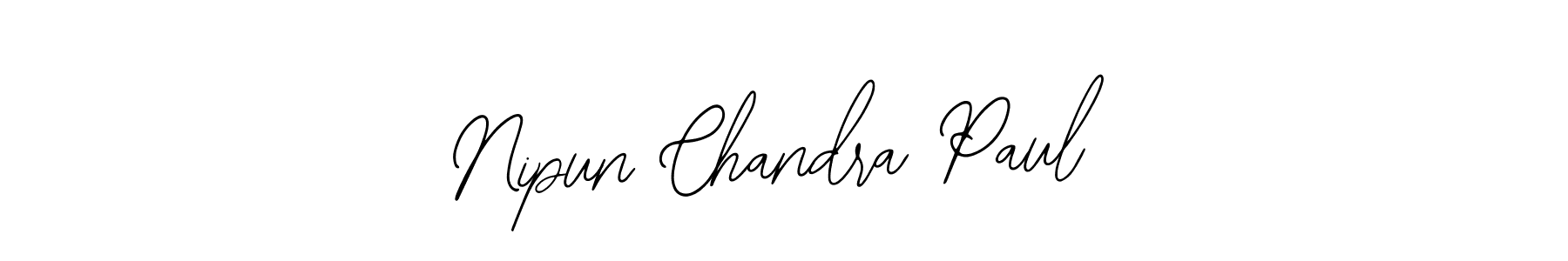 It looks lik you need a new signature style for name Nipun Chandra Paul. Design unique handwritten (Bearetta-2O07w) signature with our free signature maker in just a few clicks. Nipun Chandra Paul signature style 12 images and pictures png