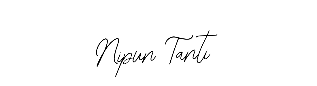 Also we have Nipun Tanti name is the best signature style. Create professional handwritten signature collection using Bearetta-2O07w autograph style. Nipun Tanti signature style 12 images and pictures png