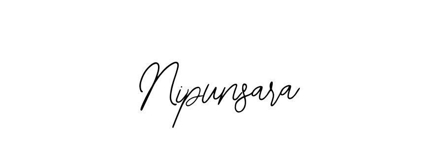 Also You can easily find your signature by using the search form. We will create Nipunsara name handwritten signature images for you free of cost using Bearetta-2O07w sign style. Nipunsara signature style 12 images and pictures png