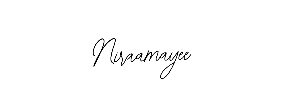 How to make Niraamayee signature? Bearetta-2O07w is a professional autograph style. Create handwritten signature for Niraamayee name. Niraamayee signature style 12 images and pictures png