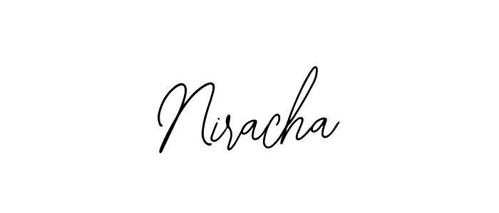 Check out images of Autograph of Niracha name. Actor Niracha Signature Style. Bearetta-2O07w is a professional sign style online. Niracha signature style 12 images and pictures png