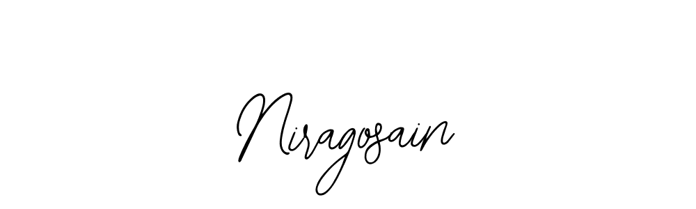 You should practise on your own different ways (Bearetta-2O07w) to write your name (Niragosain) in signature. don't let someone else do it for you. Niragosain signature style 12 images and pictures png