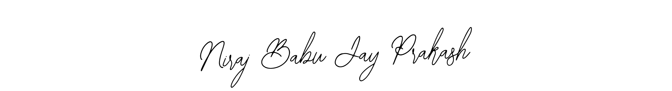 Make a beautiful signature design for name Niraj Babu Jay Prakash. Use this online signature maker to create a handwritten signature for free. Niraj Babu Jay Prakash signature style 12 images and pictures png