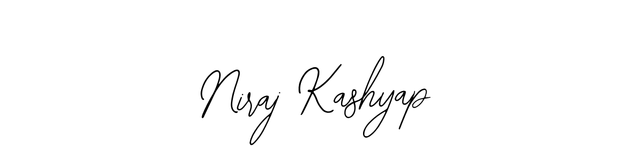 Make a beautiful signature design for name Niraj Kashyap. With this signature (Bearetta-2O07w) style, you can create a handwritten signature for free. Niraj Kashyap signature style 12 images and pictures png