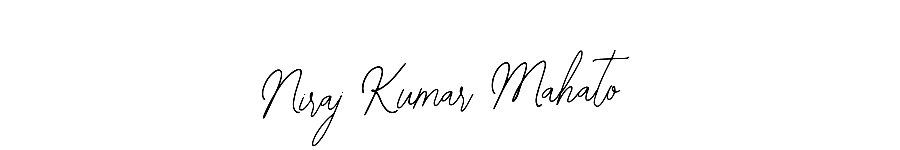 Use a signature maker to create a handwritten signature online. With this signature software, you can design (Bearetta-2O07w) your own signature for name Niraj Kumar Mahato. Niraj Kumar Mahato signature style 12 images and pictures png