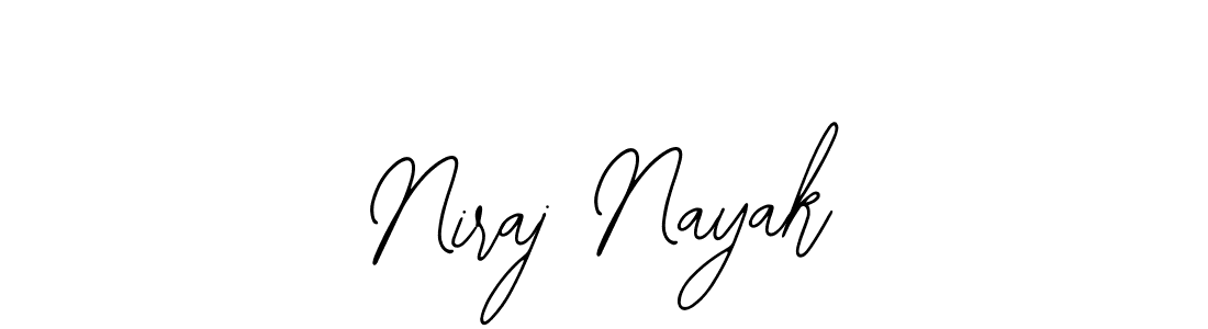 Use a signature maker to create a handwritten signature online. With this signature software, you can design (Bearetta-2O07w) your own signature for name Niraj Nayak. Niraj Nayak signature style 12 images and pictures png