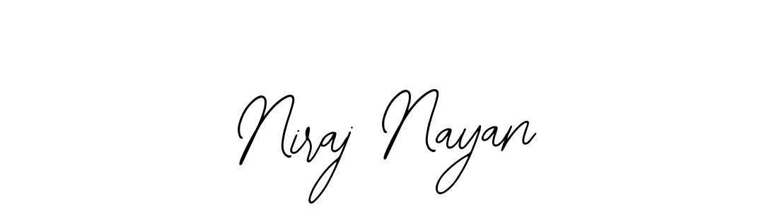 Design your own signature with our free online signature maker. With this signature software, you can create a handwritten (Bearetta-2O07w) signature for name Niraj Nayan. Niraj Nayan signature style 12 images and pictures png