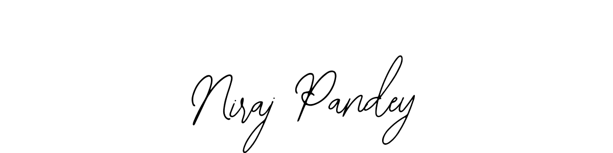 Use a signature maker to create a handwritten signature online. With this signature software, you can design (Bearetta-2O07w) your own signature for name Niraj Pandey. Niraj Pandey signature style 12 images and pictures png