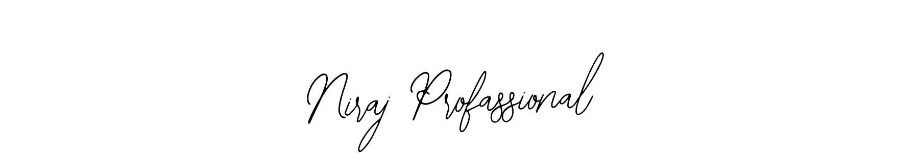 It looks lik you need a new signature style for name Niraj Profassional. Design unique handwritten (Bearetta-2O07w) signature with our free signature maker in just a few clicks. Niraj Profassional signature style 12 images and pictures png