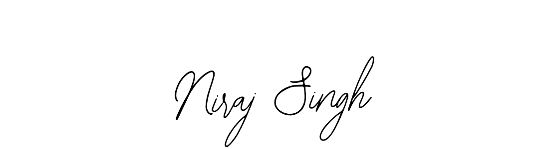 You should practise on your own different ways (Bearetta-2O07w) to write your name (Niraj Singh) in signature. don't let someone else do it for you. Niraj Singh signature style 12 images and pictures png