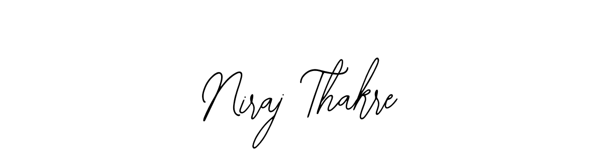Niraj Thakre stylish signature style. Best Handwritten Sign (Bearetta-2O07w) for my name. Handwritten Signature Collection Ideas for my name Niraj Thakre. Niraj Thakre signature style 12 images and pictures png