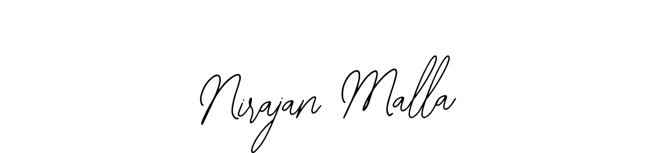 You should practise on your own different ways (Bearetta-2O07w) to write your name (Nirajan Malla) in signature. don't let someone else do it for you. Nirajan Malla signature style 12 images and pictures png