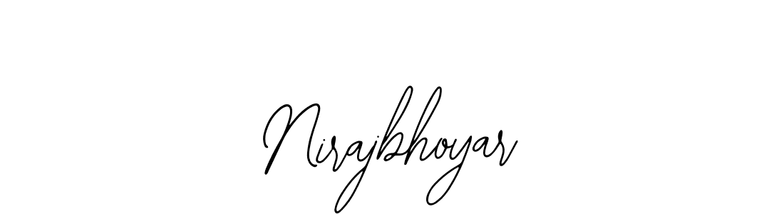 Also we have Nirajbhoyar name is the best signature style. Create professional handwritten signature collection using Bearetta-2O07w autograph style. Nirajbhoyar signature style 12 images and pictures png