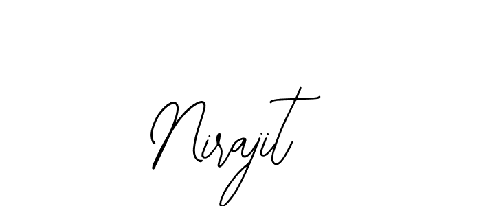 Also we have Nirajit name is the best signature style. Create professional handwritten signature collection using Bearetta-2O07w autograph style. Nirajit signature style 12 images and pictures png