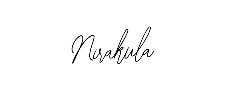 The best way (Bearetta-2O07w) to make a short signature is to pick only two or three words in your name. The name Nirakula include a total of six letters. For converting this name. Nirakula signature style 12 images and pictures png