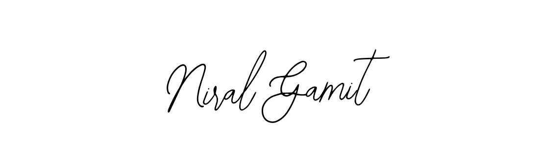 Check out images of Autograph of Niral Gamit name. Actor Niral Gamit Signature Style. Bearetta-2O07w is a professional sign style online. Niral Gamit signature style 12 images and pictures png