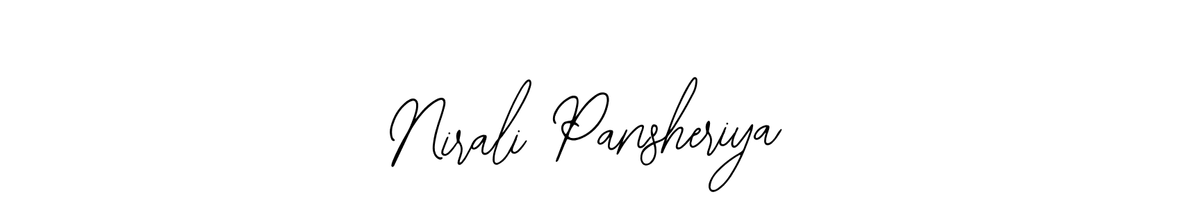 Here are the top 10 professional signature styles for the name Nirali Pansheriya. These are the best autograph styles you can use for your name. Nirali Pansheriya signature style 12 images and pictures png