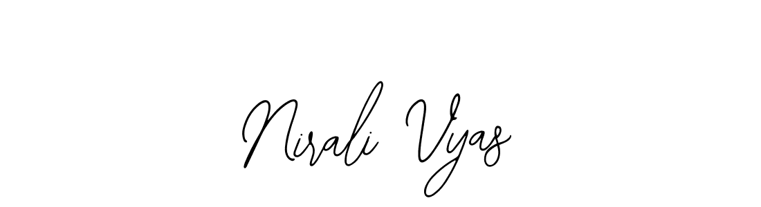 Nirali Vyas stylish signature style. Best Handwritten Sign (Bearetta-2O07w) for my name. Handwritten Signature Collection Ideas for my name Nirali Vyas. Nirali Vyas signature style 12 images and pictures png