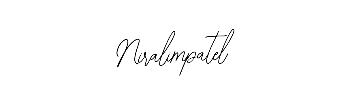 How to make Niralimpatel signature? Bearetta-2O07w is a professional autograph style. Create handwritten signature for Niralimpatel name. Niralimpatel signature style 12 images and pictures png