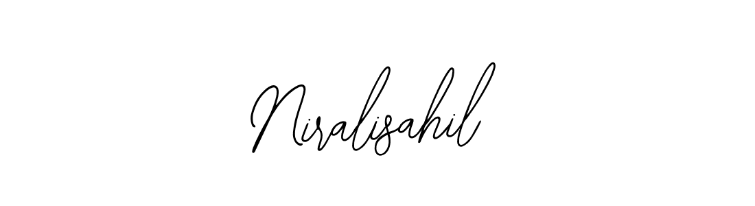 This is the best signature style for the Niralisahil name. Also you like these signature font (Bearetta-2O07w). Mix name signature. Niralisahil signature style 12 images and pictures png
