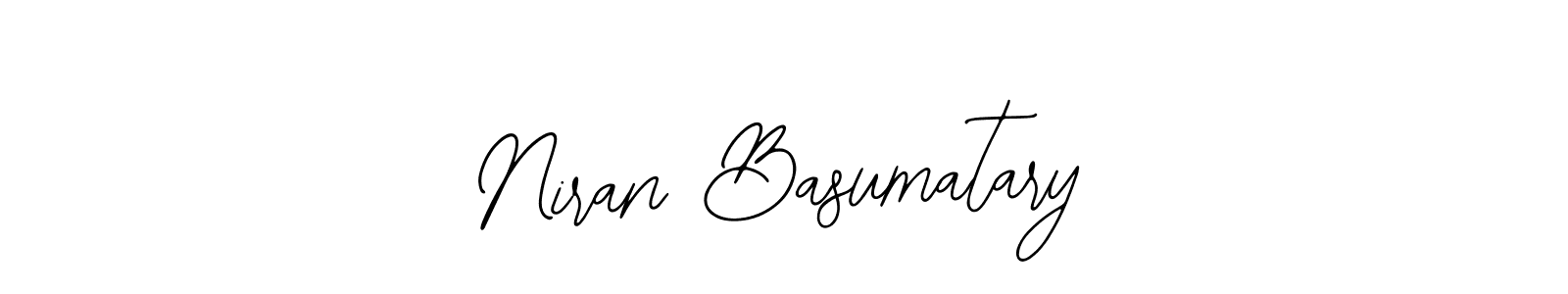 Use a signature maker to create a handwritten signature online. With this signature software, you can design (Bearetta-2O07w) your own signature for name Niran Basumatary. Niran Basumatary signature style 12 images and pictures png