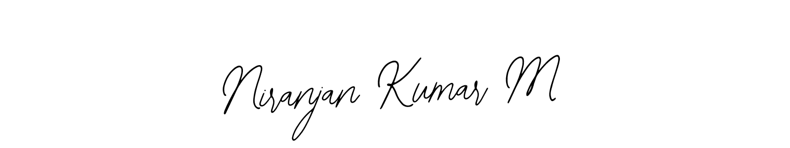 Design your own signature with our free online signature maker. With this signature software, you can create a handwritten (Bearetta-2O07w) signature for name Niranjan Kumar M. Niranjan Kumar M signature style 12 images and pictures png