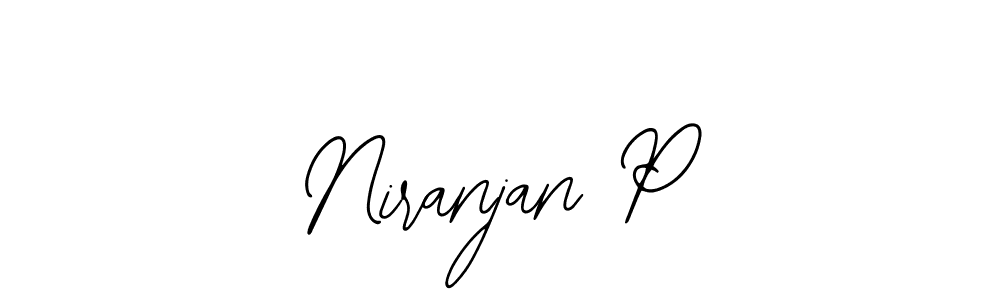 Create a beautiful signature design for name Niranjan P. With this signature (Bearetta-2O07w) fonts, you can make a handwritten signature for free. Niranjan P signature style 12 images and pictures png