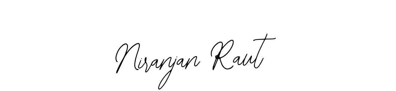 How to make Niranjan Raut name signature. Use Bearetta-2O07w style for creating short signs online. This is the latest handwritten sign. Niranjan Raut signature style 12 images and pictures png