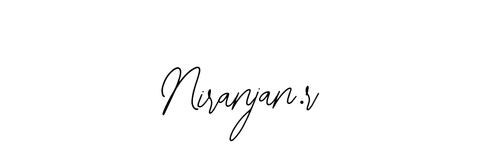 Make a beautiful signature design for name Niranjan.r. Use this online signature maker to create a handwritten signature for free. Niranjan.r signature style 12 images and pictures png