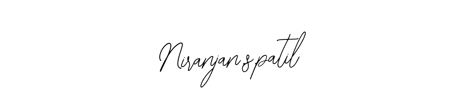 Make a beautiful signature design for name Niranjan.s.patil. With this signature (Bearetta-2O07w) style, you can create a handwritten signature for free. Niranjan.s.patil signature style 12 images and pictures png