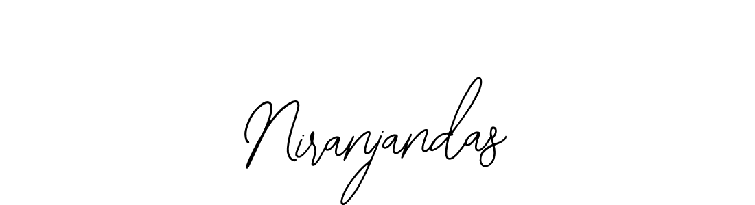 How to make Niranjandas name signature. Use Bearetta-2O07w style for creating short signs online. This is the latest handwritten sign. Niranjandas signature style 12 images and pictures png