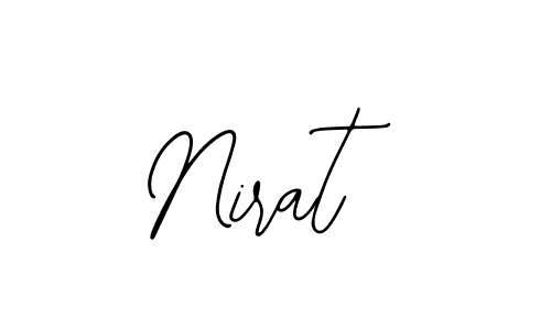 Design your own signature with our free online signature maker. With this signature software, you can create a handwritten (Bearetta-2O07w) signature for name Nirat. Nirat signature style 12 images and pictures png