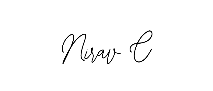 Here are the top 10 professional signature styles for the name Nirav C. These are the best autograph styles you can use for your name. Nirav C signature style 12 images and pictures png