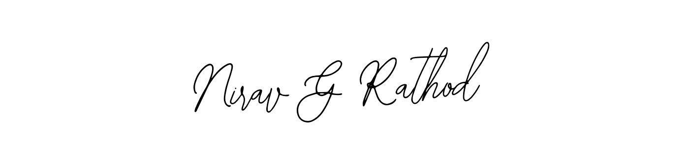 Also You can easily find your signature by using the search form. We will create Nirav G Rathod name handwritten signature images for you free of cost using Bearetta-2O07w sign style. Nirav G Rathod signature style 12 images and pictures png