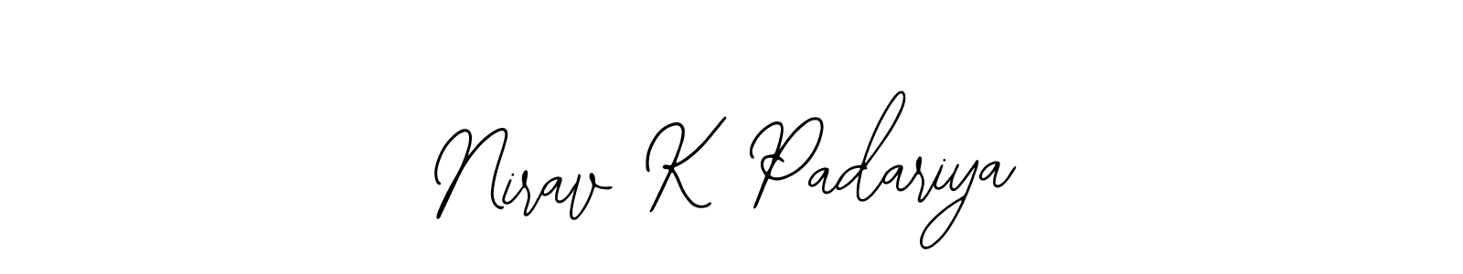 Check out images of Autograph of Nirav K Padariya name. Actor Nirav K Padariya Signature Style. Bearetta-2O07w is a professional sign style online. Nirav K Padariya signature style 12 images and pictures png