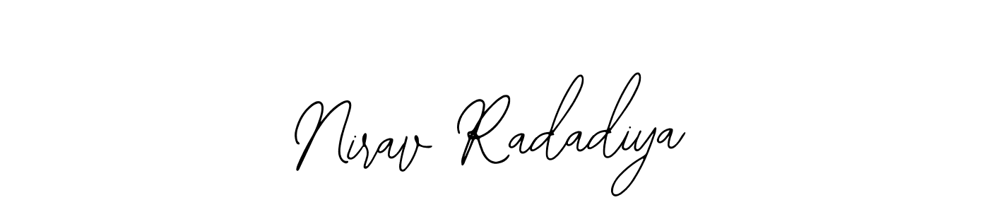 It looks lik you need a new signature style for name Nirav Radadiya. Design unique handwritten (Bearetta-2O07w) signature with our free signature maker in just a few clicks. Nirav Radadiya signature style 12 images and pictures png