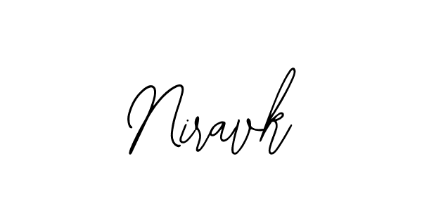 Create a beautiful signature design for name Niravk. With this signature (Bearetta-2O07w) fonts, you can make a handwritten signature for free. Niravk signature style 12 images and pictures png