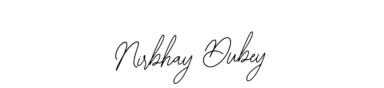 Make a beautiful signature design for name Nirbhay Dubey. With this signature (Bearetta-2O07w) style, you can create a handwritten signature for free. Nirbhay Dubey signature style 12 images and pictures png