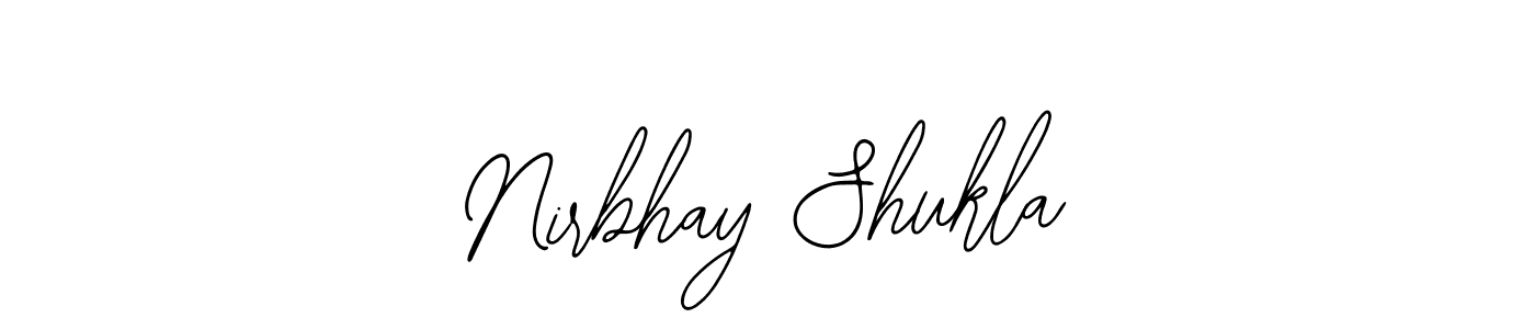 Design your own signature with our free online signature maker. With this signature software, you can create a handwritten (Bearetta-2O07w) signature for name Nirbhay Shukla. Nirbhay Shukla signature style 12 images and pictures png