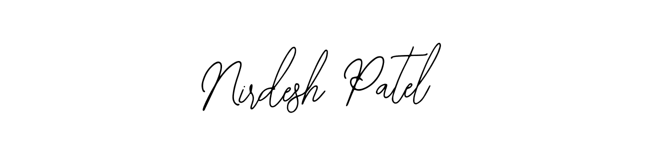 Also we have Nirdesh Patel name is the best signature style. Create professional handwritten signature collection using Bearetta-2O07w autograph style. Nirdesh Patel signature style 12 images and pictures png