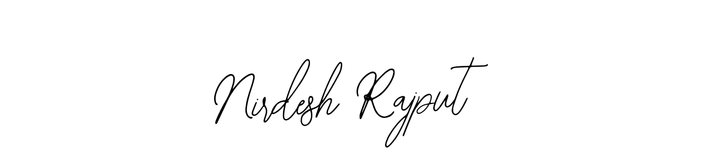 Similarly Bearetta-2O07w is the best handwritten signature design. Signature creator online .You can use it as an online autograph creator for name Nirdesh Rajput. Nirdesh Rajput signature style 12 images and pictures png