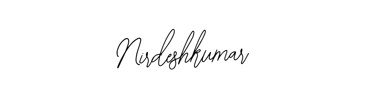 How to make Nirdeshkumar signature? Bearetta-2O07w is a professional autograph style. Create handwritten signature for Nirdeshkumar name. Nirdeshkumar signature style 12 images and pictures png