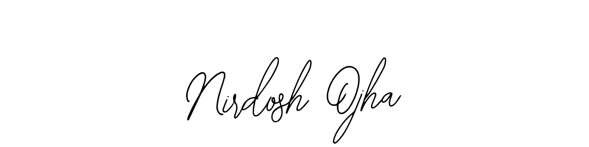 Make a short Nirdosh Ojha signature style. Manage your documents anywhere anytime using Bearetta-2O07w. Create and add eSignatures, submit forms, share and send files easily. Nirdosh Ojha signature style 12 images and pictures png